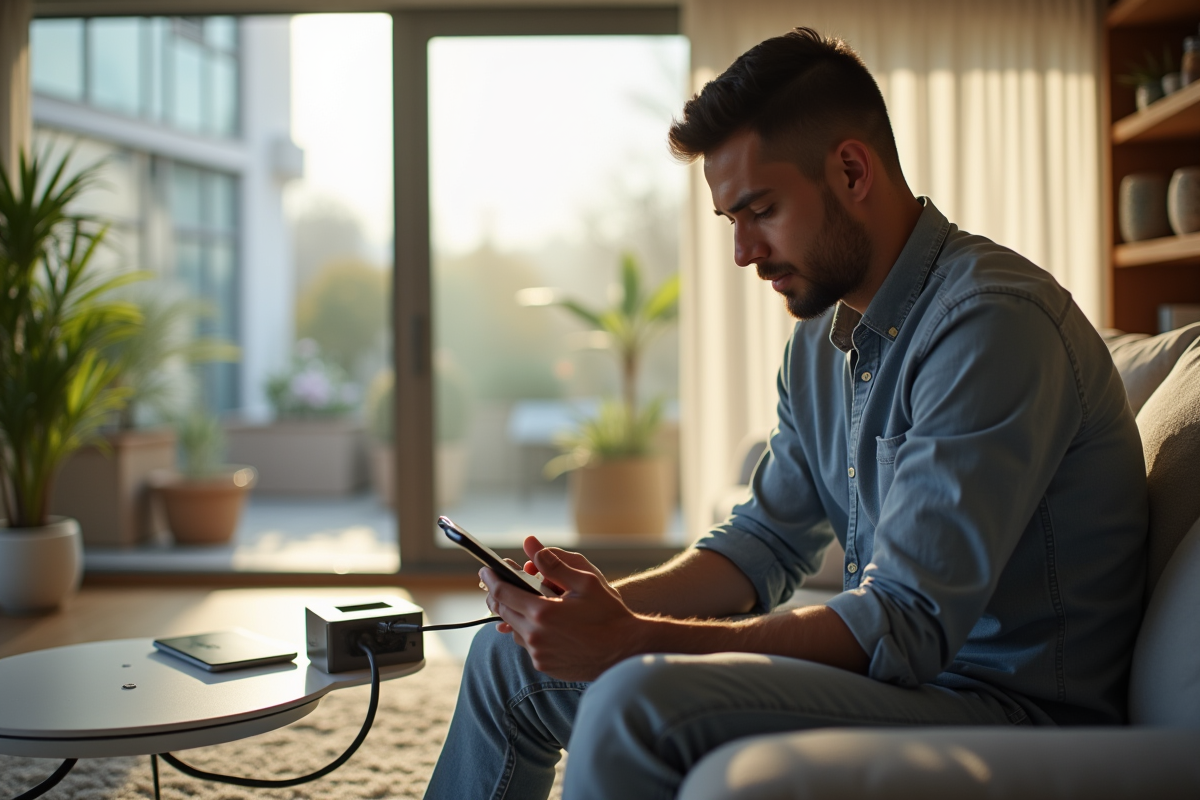 connexion mobile